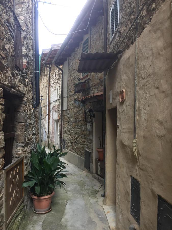 House In The Medieval Village Apricale Exteriör bild